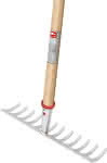 Gartenrechen m. Stiel 14Z,Arbeitsbreite 360 mm