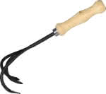 IDEAL-Grubber,Buchenstiel 15,5 cm