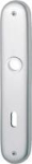 HOPPE Langschildpaar 273P,oval ohne Nocken BB 72 F1