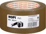Nopi-Packband Nr.57215,66m:50mm braun