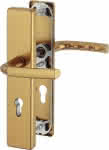 HOPPE SI-Drückergarnitur,1117/2221A/2440 LS eck.,12mm ES0/PZ 72/8 F4 TS