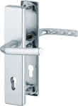 HOPPE SI-Drückergarnitur,1117/2221A/2440 LS eck.,12mm ES0/PZ 72/8 F1 TS