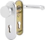 HOPPE SI-Wechselgarnitur,58/3331K/353K-1/138L KS,ov. 12mm ES1/PZ 72/8 F1