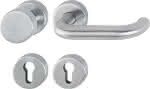 HOPPE PA-Wechselgarnitur,FS-E58/42H/42HS/138mm,Rosette rund PZ 9mm