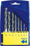 Holzspibo.Stz.WS Standard,8-tlg. 3-10mm R Fisch