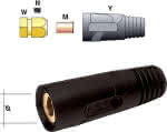 Schweißkabelbuchse 200 A,(10-25 qmm)