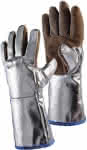 Hitzeschutzhandschuh,Sebatanleder, Alu, 38 cm,JUTEC