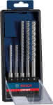 Hammerbohrer-Set EXPERT,5/6/6/8/10mm Bosch,5-teilig - SDS plus-7X