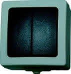 Serienschalter AP/FR,Nautic grau,Kopp