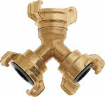 GEKA plus-Abzweigstück,MS, 1/2" m.Kupplung,SB