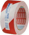 tesa 60760,33m x 50mm, rot-weiß,Bodenmarkierung