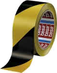tesa 60760,33m x 50mm, schwarz-gelb,Bodenmarkierung