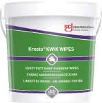 Kresto KWIK WIPES,Handreinigungstücher,70 Tücher Eimer - starke Verschmutzungen