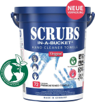 Scrubs-Reinigungstucher,Eimer mit 72 Tucher,mit NFS Freigabe - Zertifikat Nummer 160187