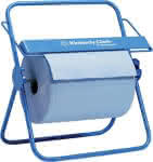 Wandhalter für Großrolle,Metall blau