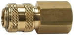 Schnellverschlusskupplung,NW 5, Messing,,connect-line, IG G1/4" - RIEGLER