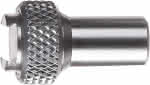 Einspannschaft h6,für metrische Fühlhebel-,Messgeräte mit Schwalben- - Schwanzklemmung 8mm K