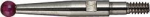 Messeinsatz mit,Rubinkugel D2x12mm KÄFER