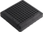Isolierplatte,LEVEL-MOUNT 1500kg,EPA 10, 100x100mm - WOCO