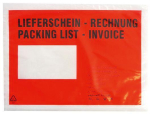 Selbstkleb. Begleitpap.,-tasche DIN C5 Liefersch.