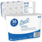 SCOTT 350 Toilet-Tissue,3lag. hochweiß 6x350Blatt
