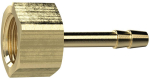 Aufschraubschlauchtülle,Messing, IG G1/4", LW 8,SW 17mm - RIEGLER