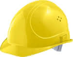 Schutzhelm INAP Master 4, schwefelgelb Voss