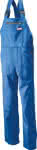 Latzhose, 100% BW, 290 g/ qm,Gr.58,kornblau PLANAM