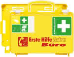 Erste-Hilfe-Koffer Extra,Büro, DIN 13157, gelb