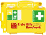 Erste-Hilfe-Koffer Extra,Handwerk,DIN 13157,gelb