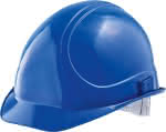 Elektrikerhelm 6, 1000 V, signalblau Voss