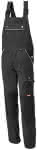 Latzhose,Canvas,320 g/qm, Gr.48,schwarz PLANAM