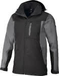 Softshell-Jacke JANNIK,grau-schwarz XL,FHB
