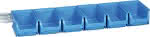 Sichtboxen-Set,blau 613x165x75 mm,allit