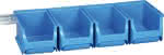 Sichtboxen-Set,blau 600x240x125 mm,allit