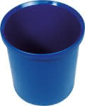 Papierkorb 18 l,320 mm blau,helit