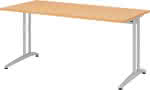 Schreibtisch Buche,1600x800 mm