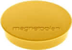 Magnet D30mm VE10,Haftkraft 700 g gelb
