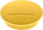Magnet D34mm VE10,Haftkraft 1300 g gelb