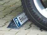 Parkplatzbegrenzng,B525xT130xH115 mm,SafetyMarking