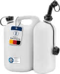 Doppelkanister ECO,B316xT145xH312 mm weiß,Volumen 5,5 + 3,0 l