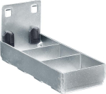Kombihalter unten,B55xT150 mm,3 Aufnahmen - für Lochplatten bott