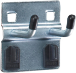 Doppelhaken,B20xT25xH60xD6 mm,für Lochplatten - für Lochplatten bott