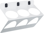 Rundhalter schräg 3-fach,B 225 mm,bis max.D 68 mm - für Lochplatten bott