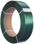 PET Kst.-Band grün,13x0,6 mm, Rolle a 2500 m