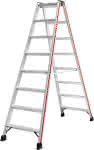 Stufenstehleiter beids,2x8 Stufen AH 2,84m,HYMER