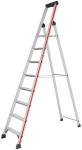 Stufenstehleiter S-Brücke,einseitig 8 Stufen,HYMER