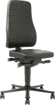 Bimos Arbeitsstuhl,9643-2571 All-In-One 2,Sitzhöhe 450-600 mm - mit Rollen, Kst. schwarz