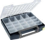 Sortimentskoffer Polycarbonat boxxser 80 5x10-20 blau
