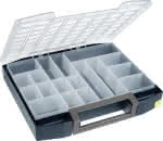 Sortimentskoffer Polycarbonat boxxser 80 8x8-18 blau